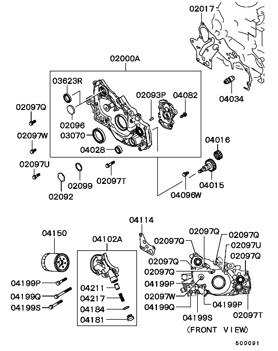 Oil Pump & Oil Filter