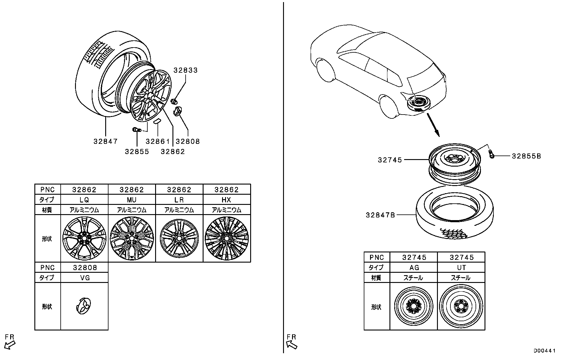 Wheel, Tire & Cover