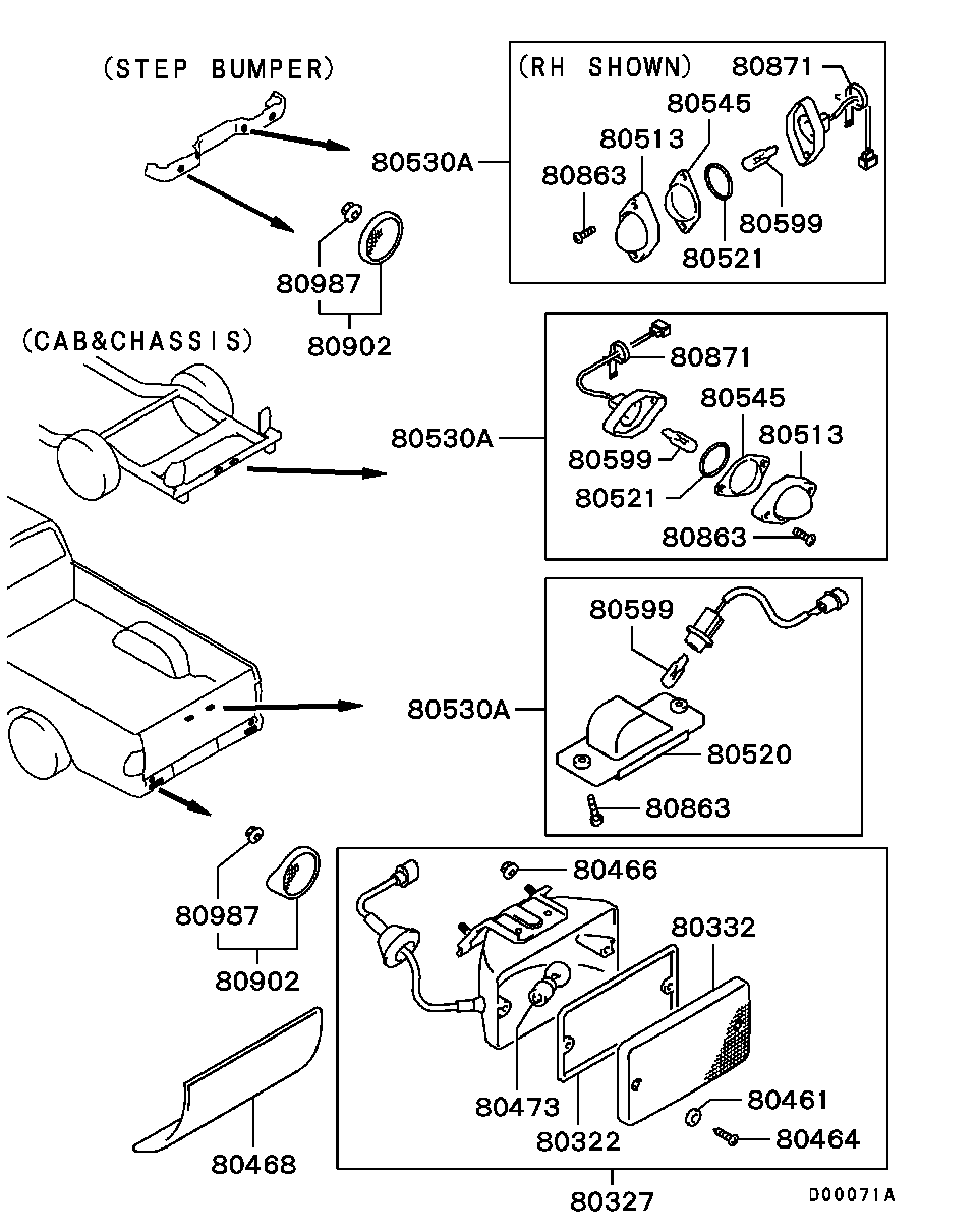 Rear Exterior Lamp