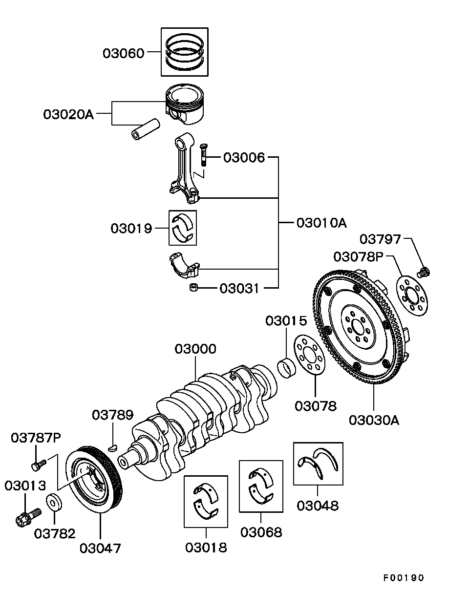 Piston Crankshaft