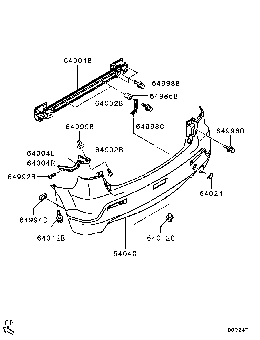 Rear Bumper Support