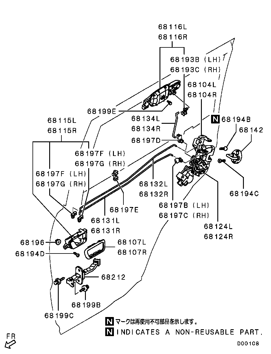 Rear Door Locking