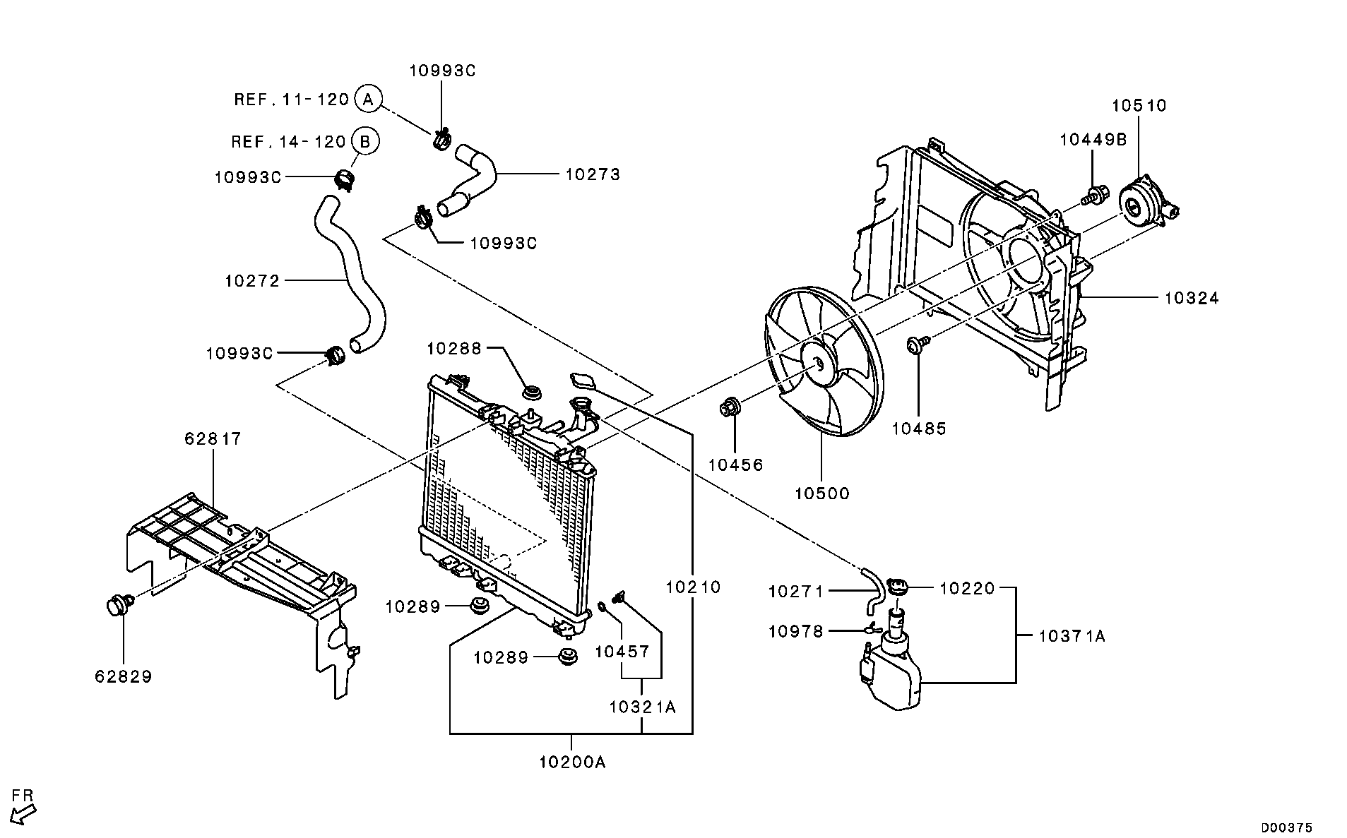 Radiator Hose Condenser Tank
