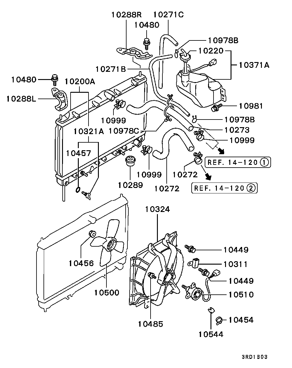 Radiator Hose Condenser Tank