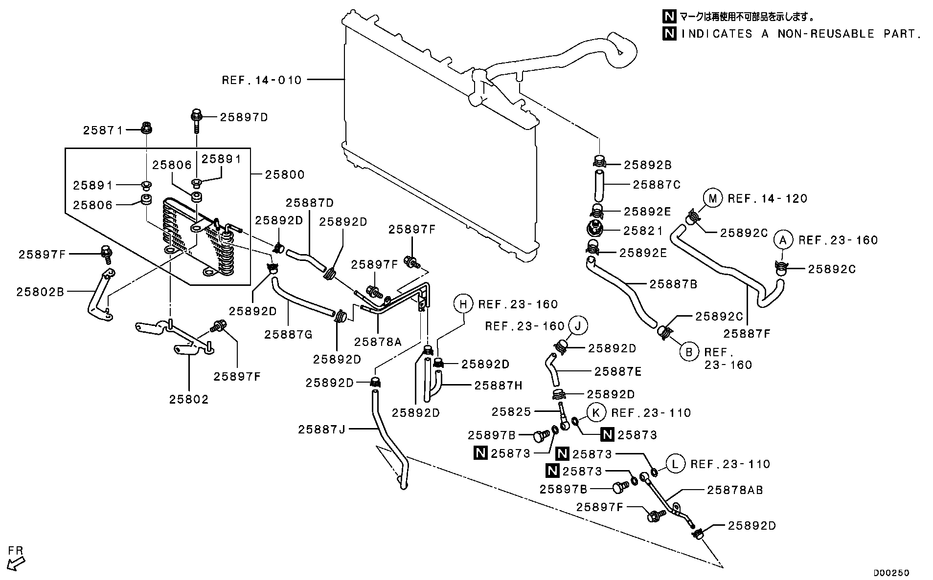 Transmission Oil Cooler & Tube
