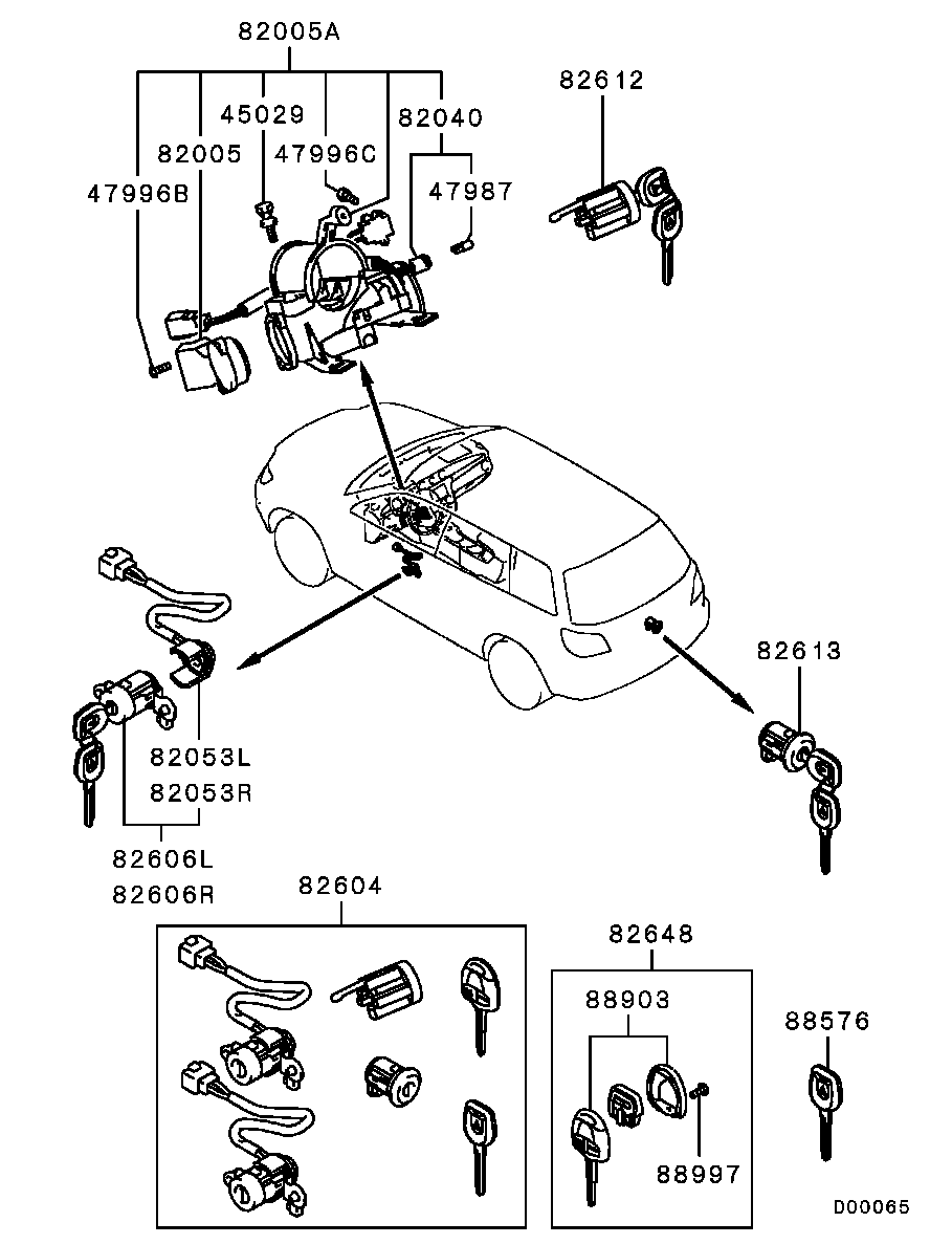 Lock Cylinder & Key