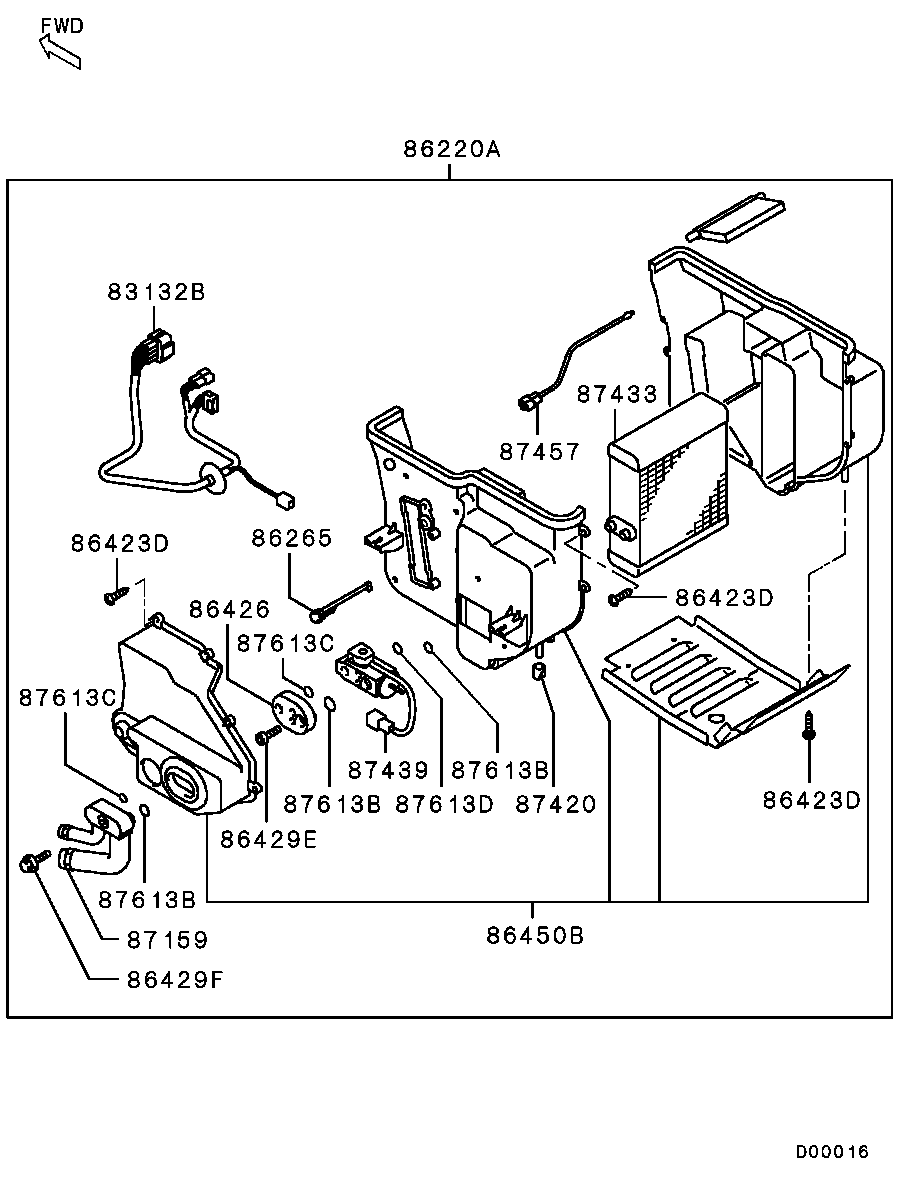 Rear Heater Unit
