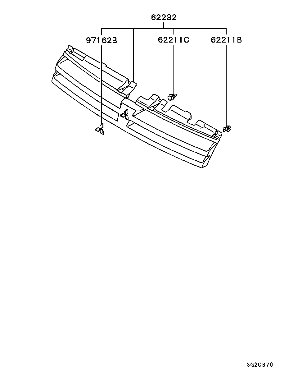 Radiator Grille Headlamp Bezel