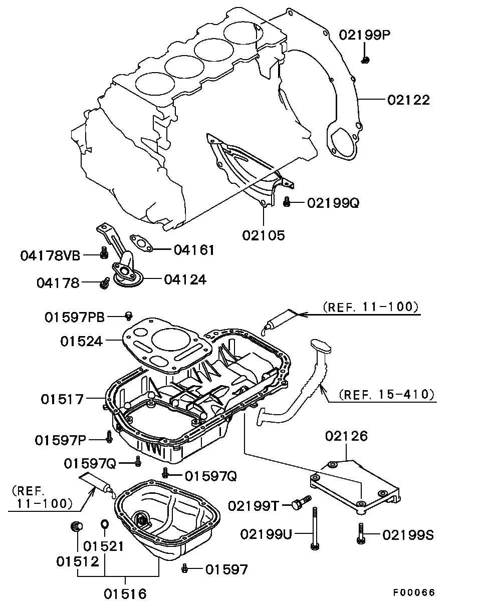 Cover, Rear Plate & Oil Pan