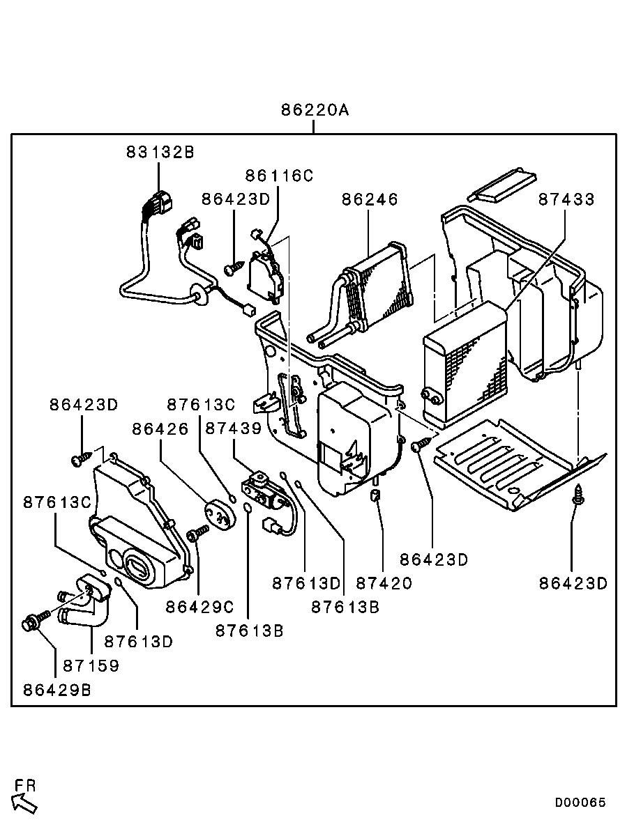 Rear Heater Unit