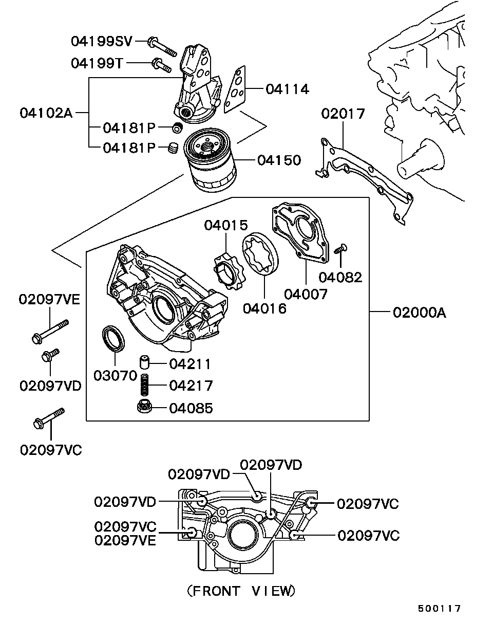 Oil Pump & Oil Filter