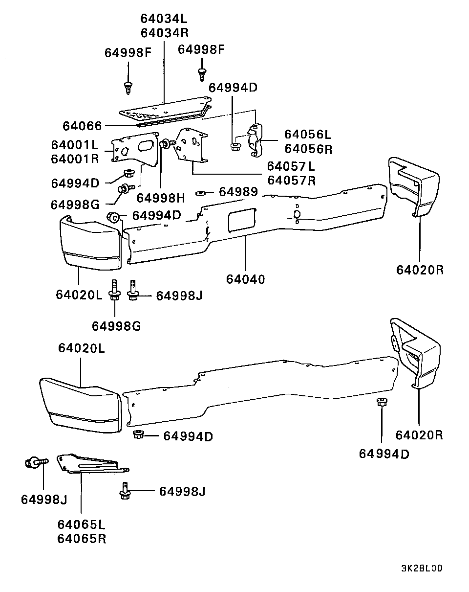 Rear Bumper Support