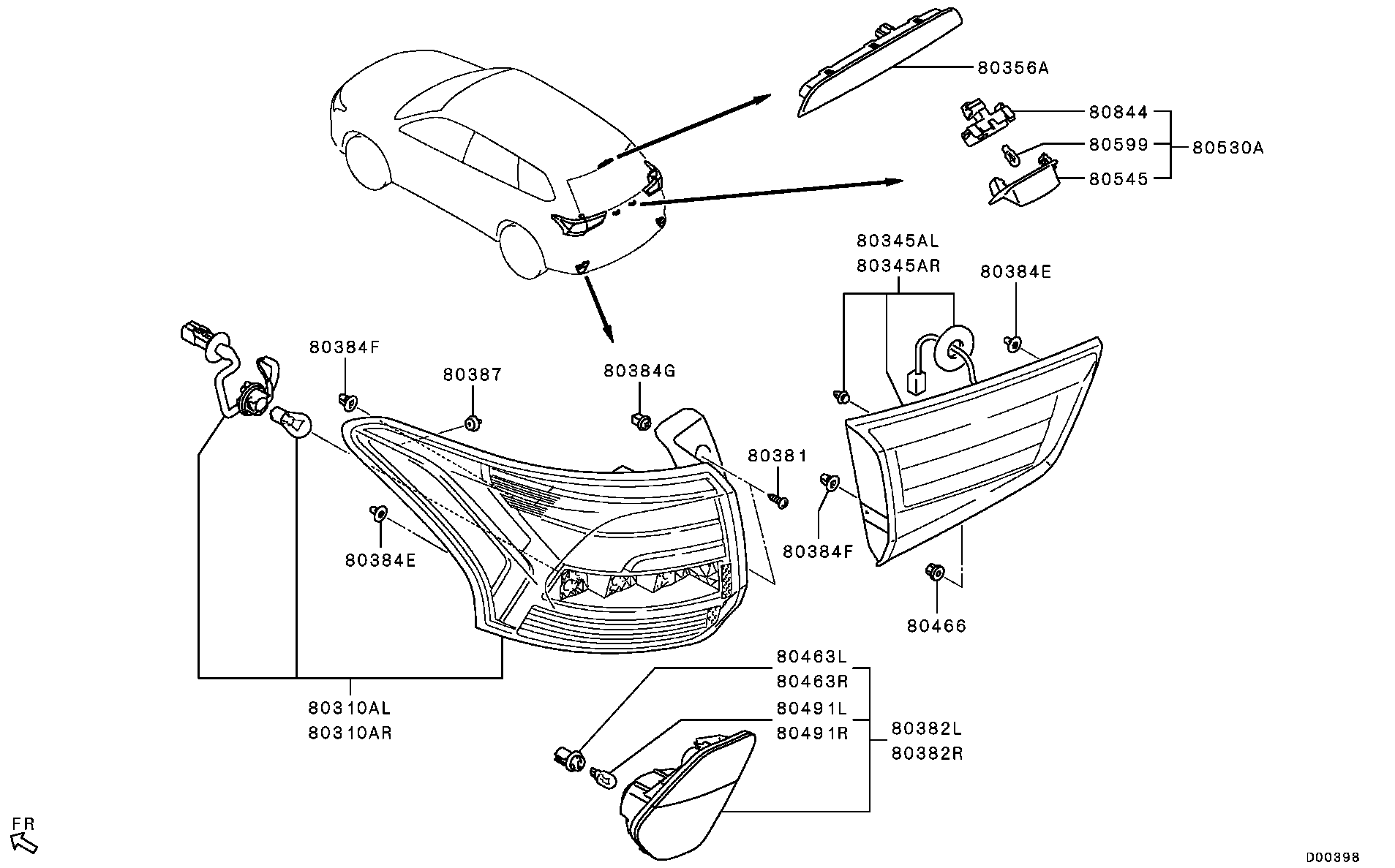 Rear Exterior Lamp