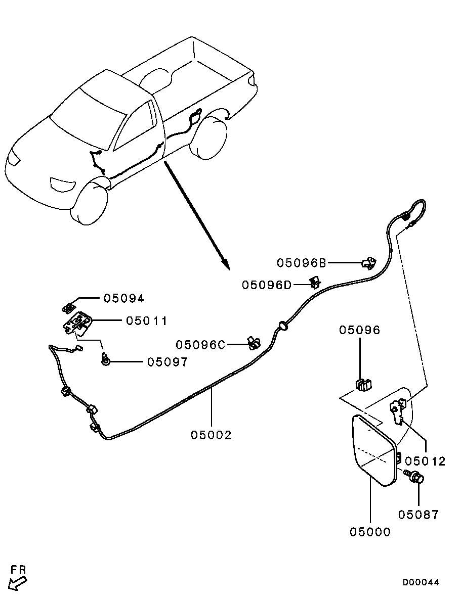 Fuel Filler Lid Lock