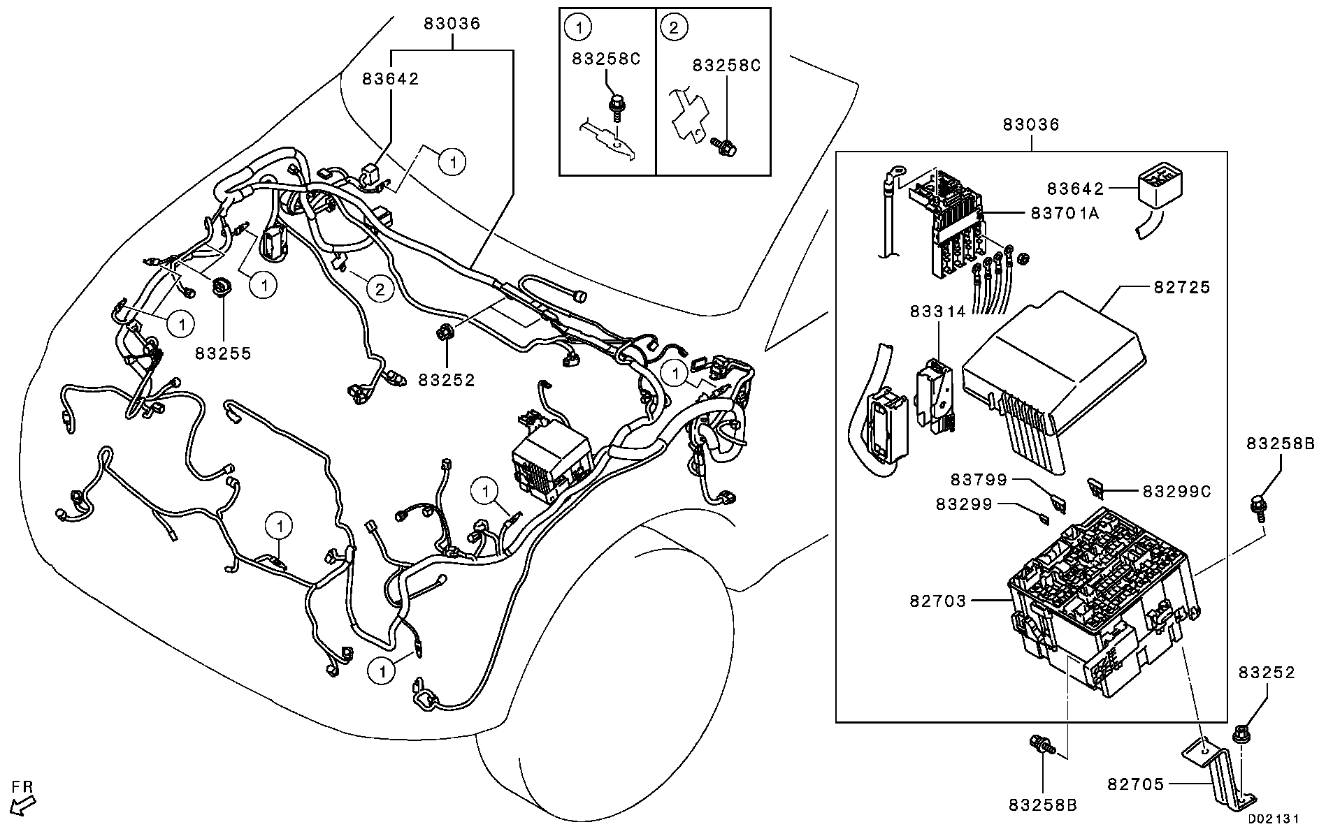 Wiring & Attaching Parts