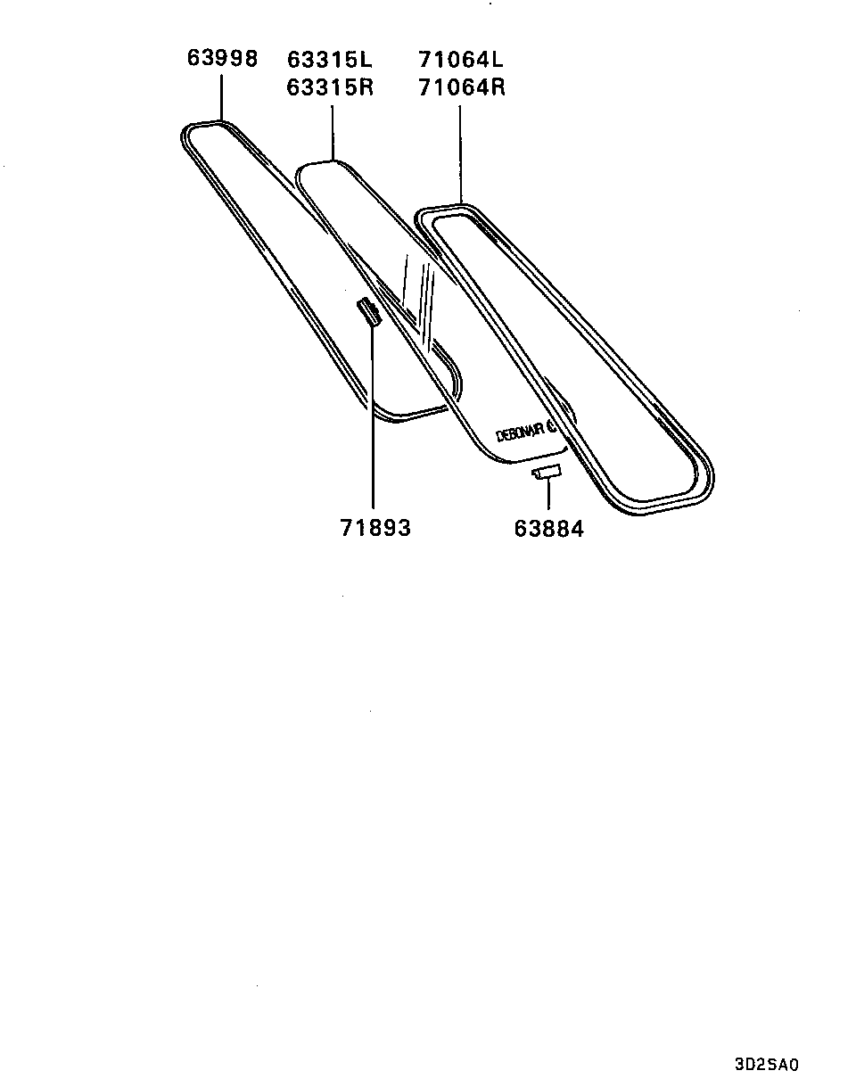 Window Glass & Moulding