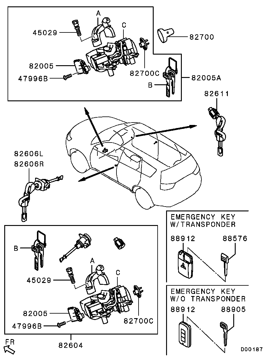 Lock Cylinder & Key