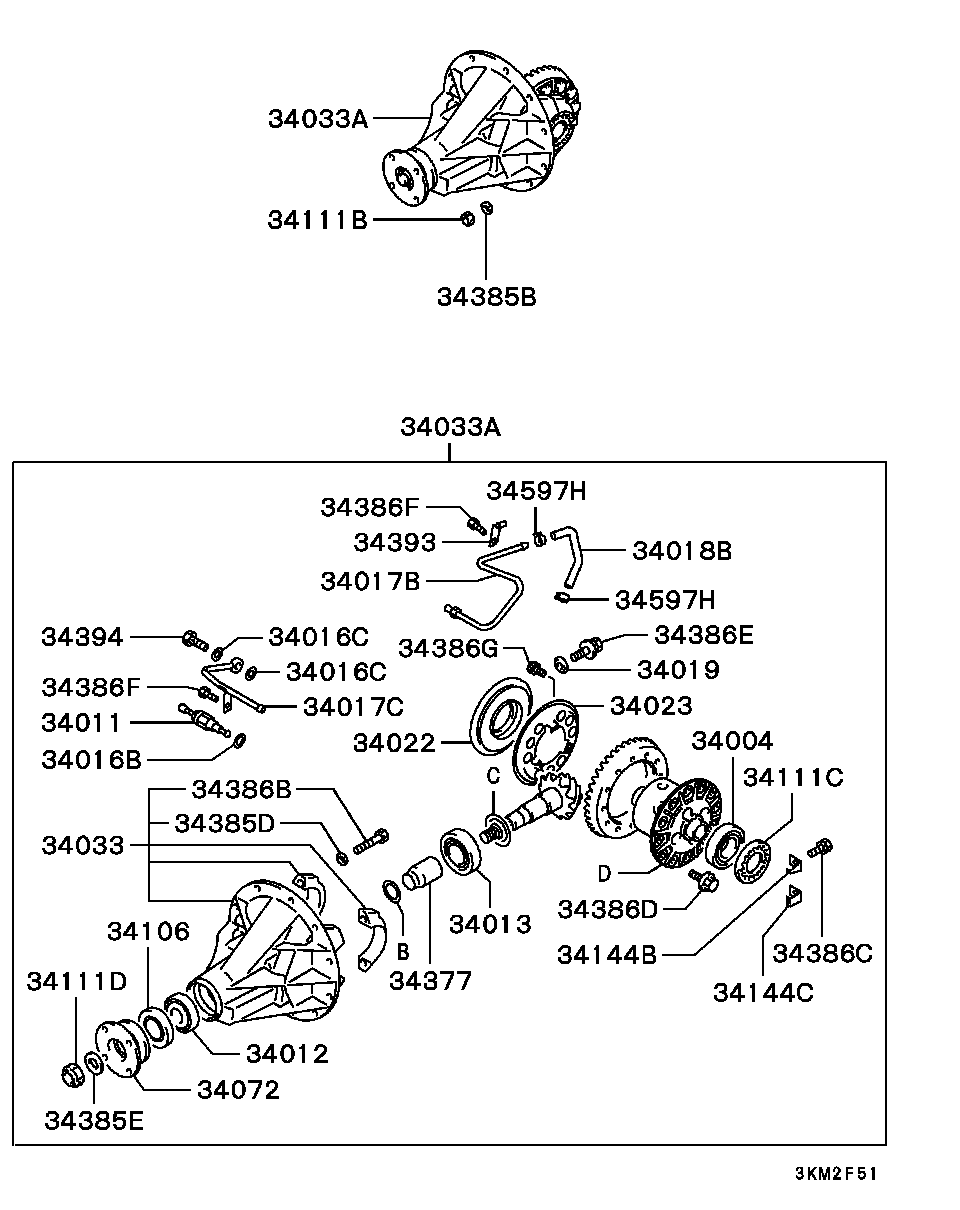 Rear Axle Differential