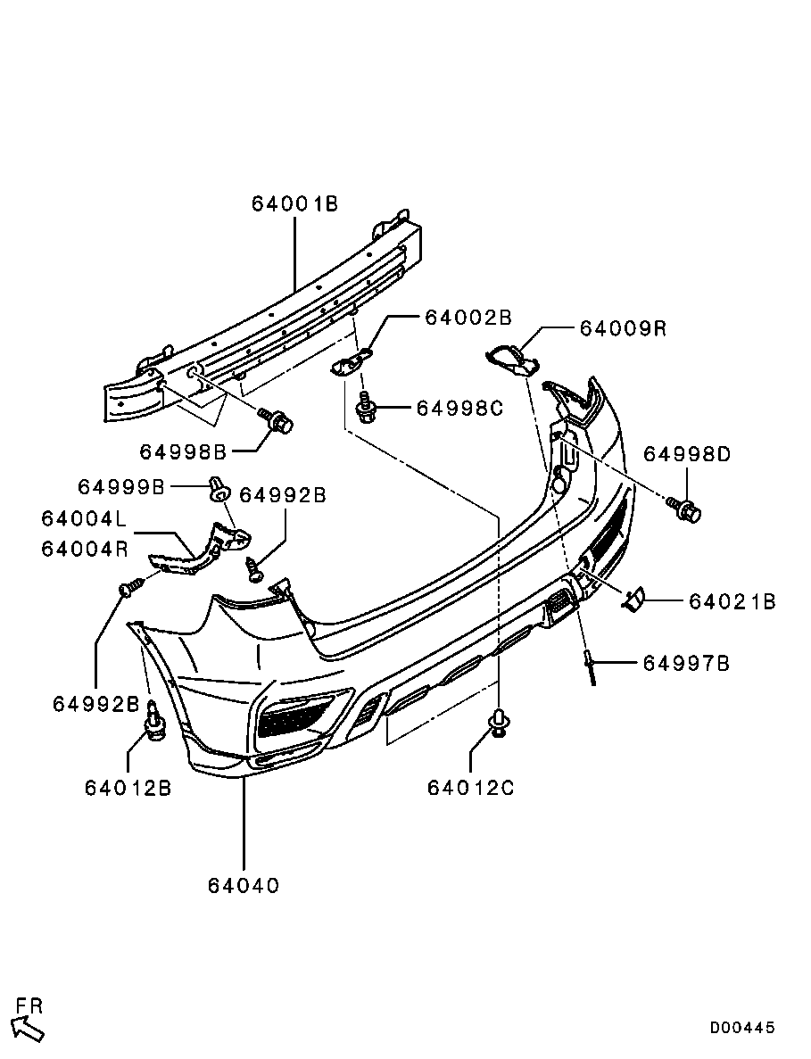 Rear Bumper Support