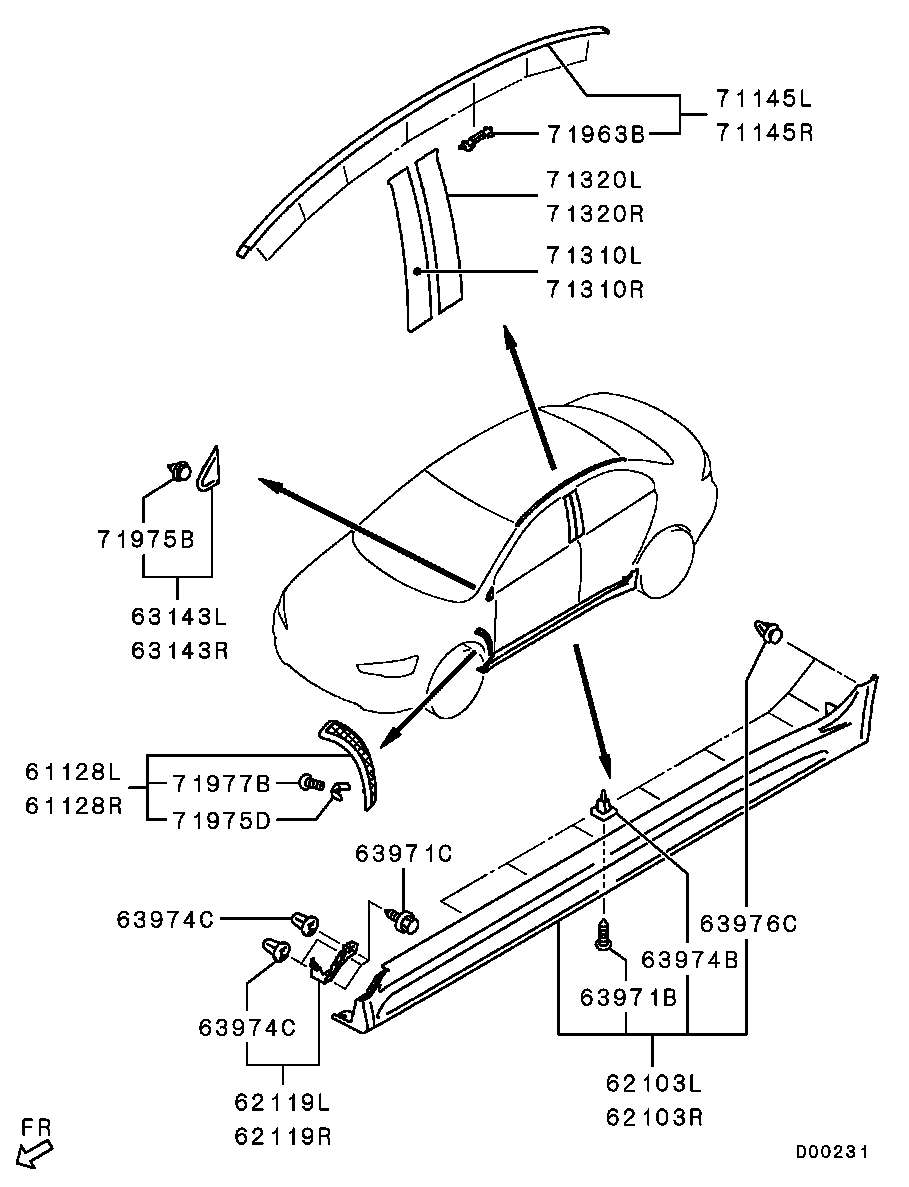 Side Garnish Moulding