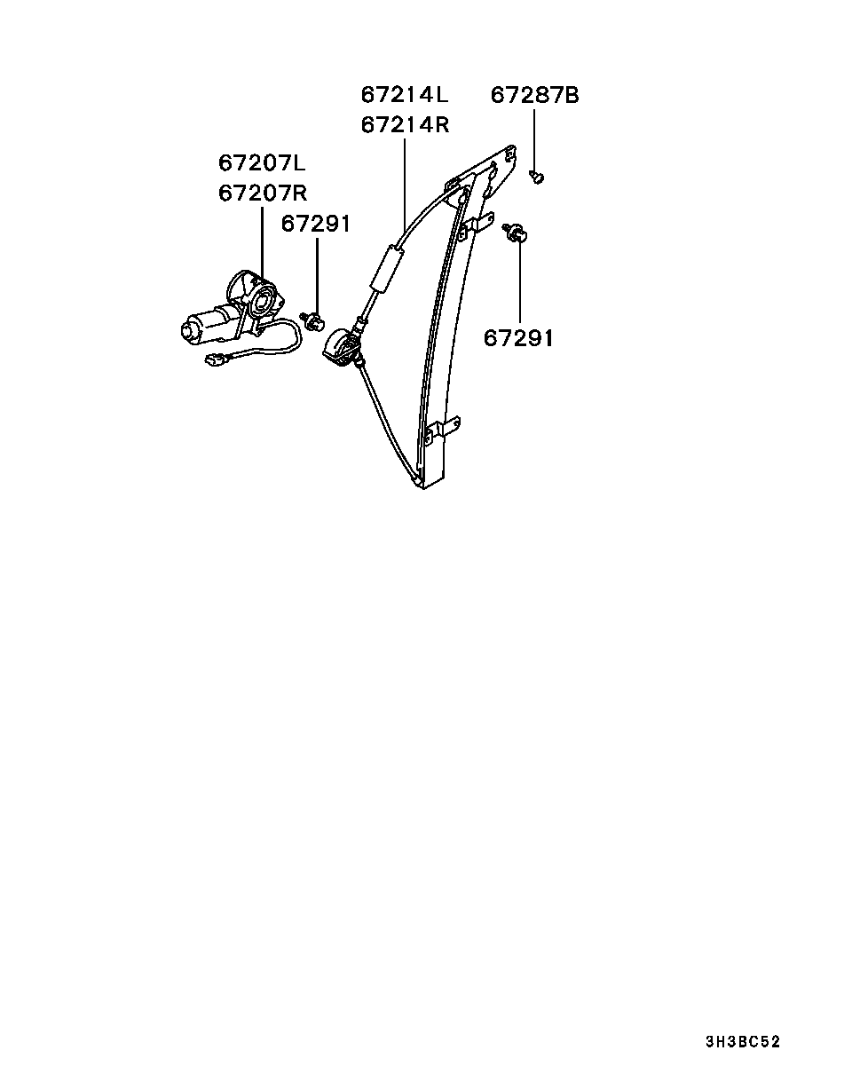Front Door Window Regulator