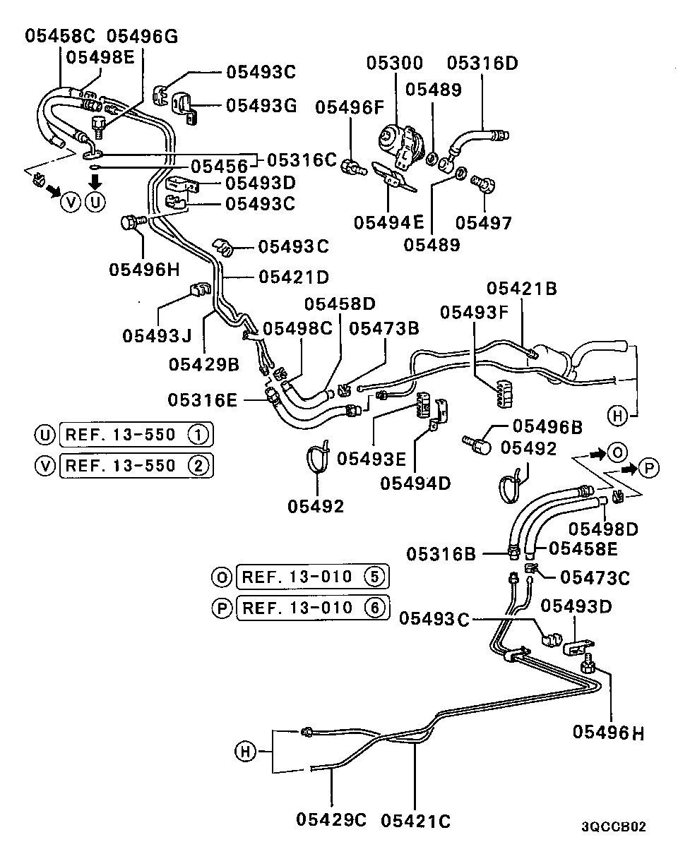 Control de gas de vapor de la línea de combustible