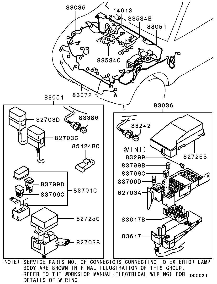 Wiring & Attaching Parts