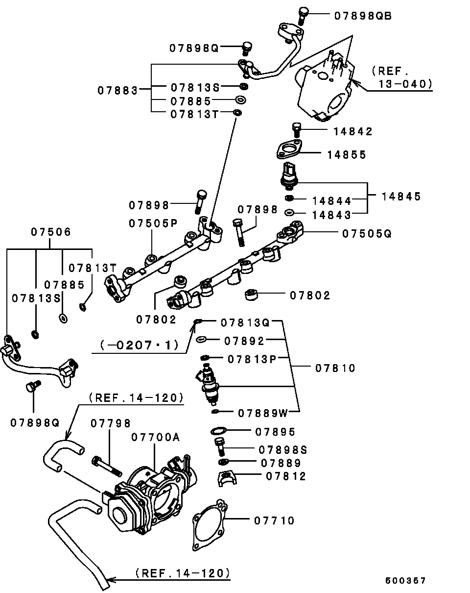 Injector & Throttle Body