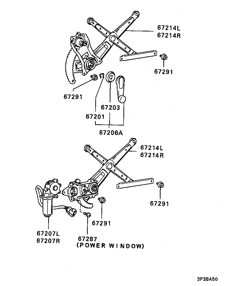 Front Door Window Regulator
