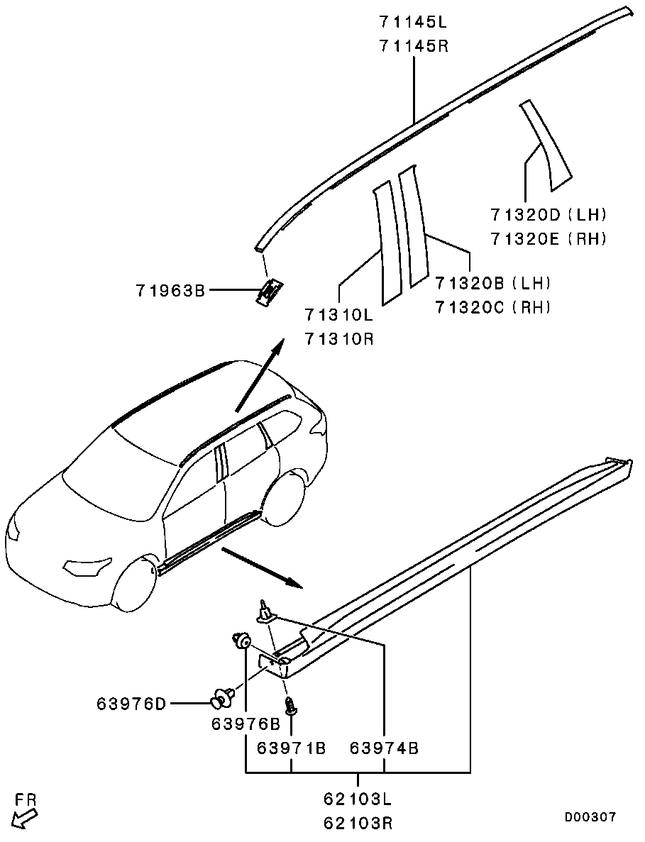 Side Garnish Moulding