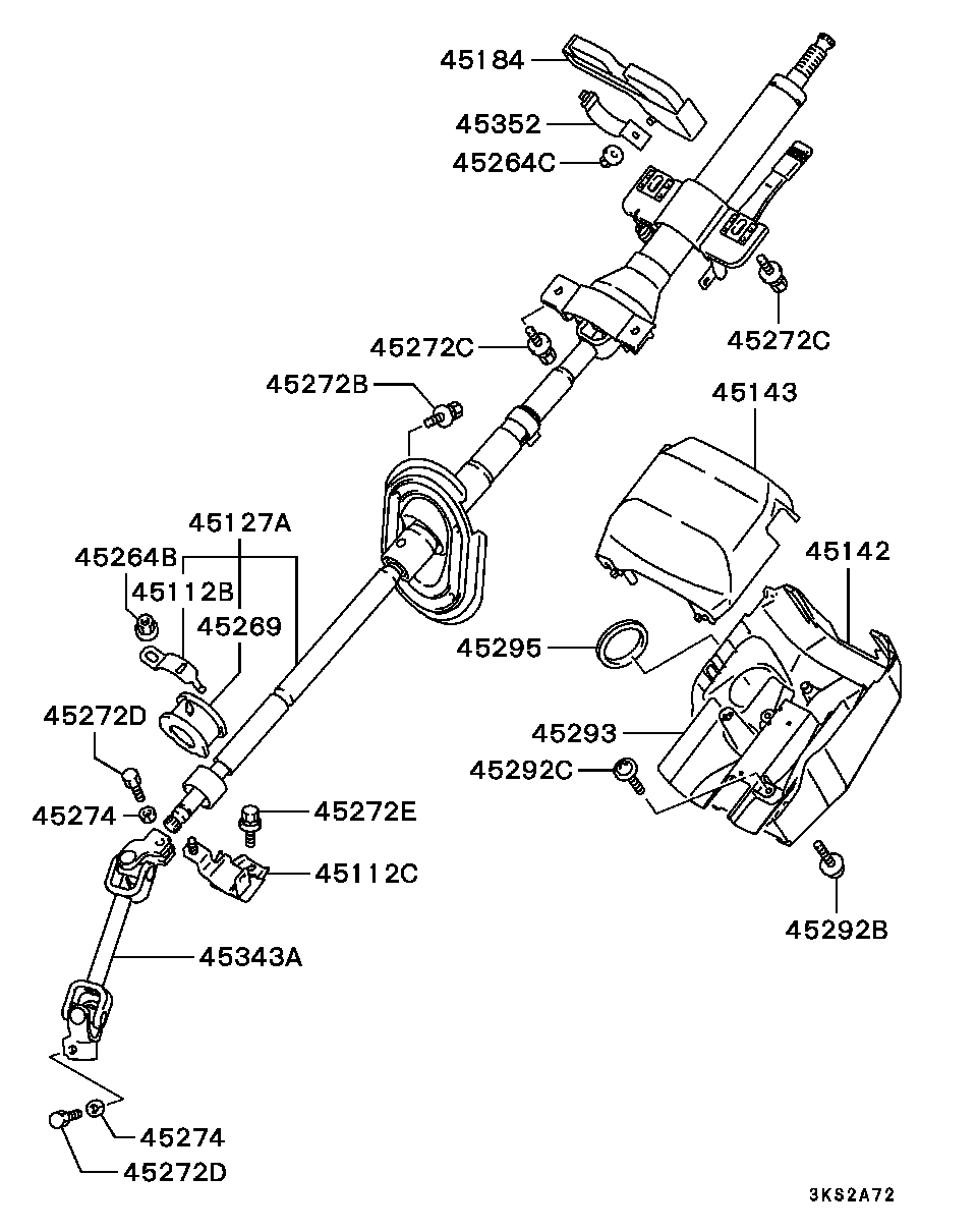 Steering Column & Cover