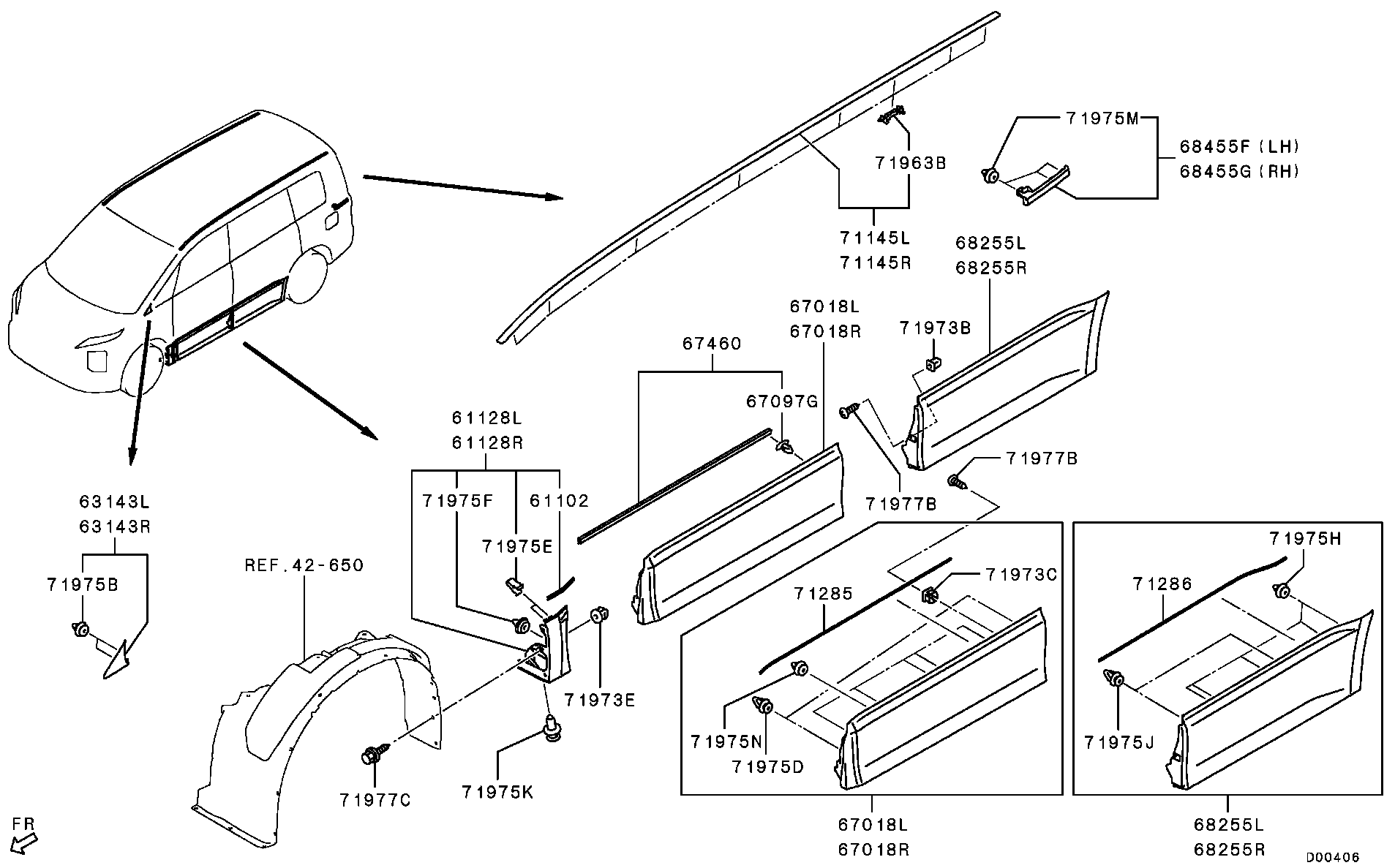 Side Garnish Moulding