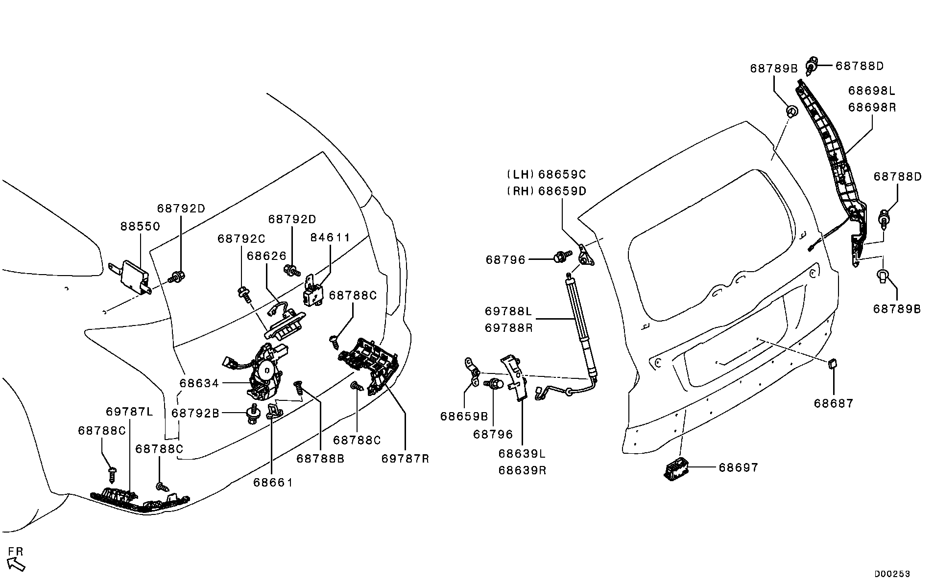 Tailgate Panel Glass