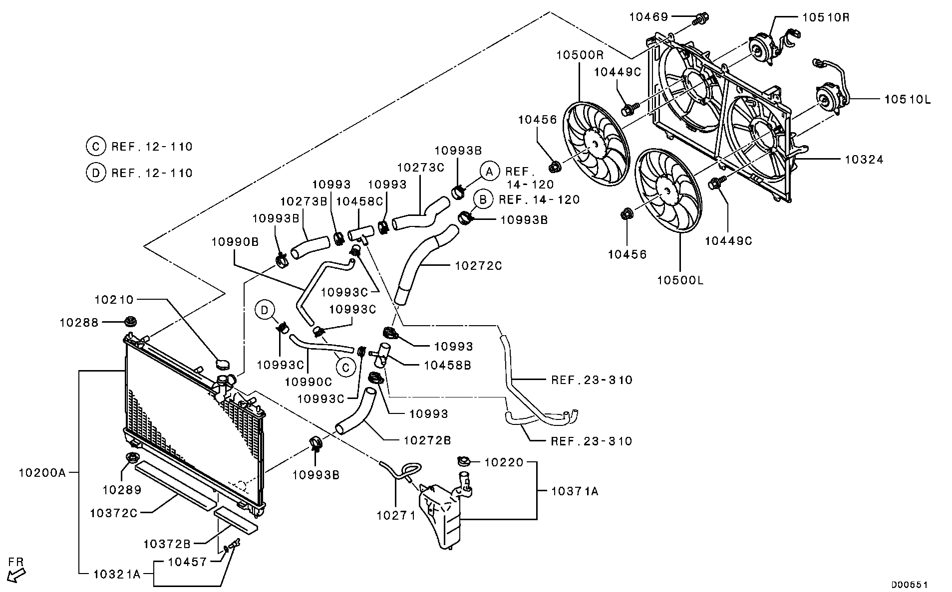 Radiator Hose Condenser Tank