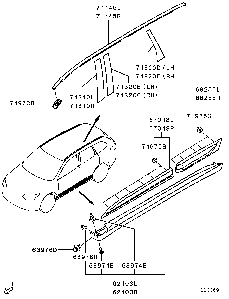 Side Garnish Moulding