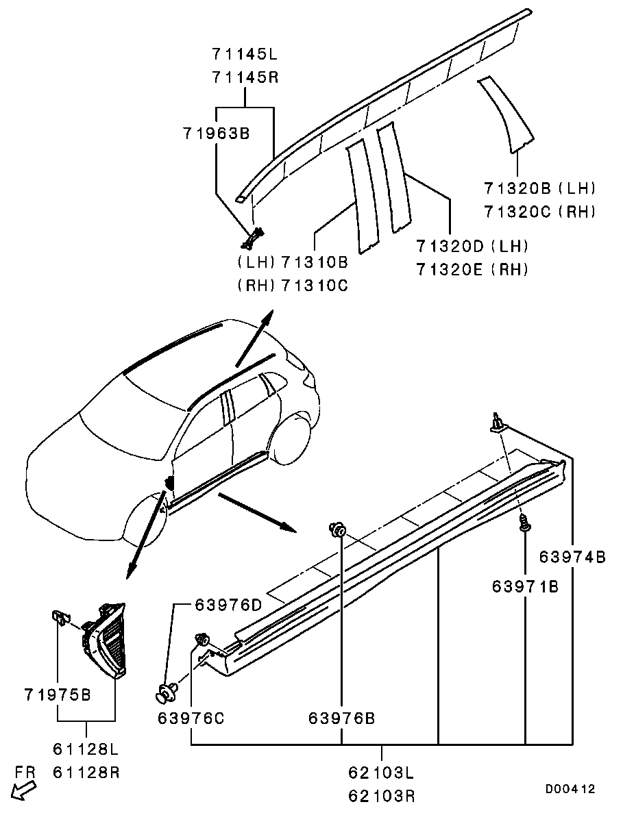 Side Garnish Moulding