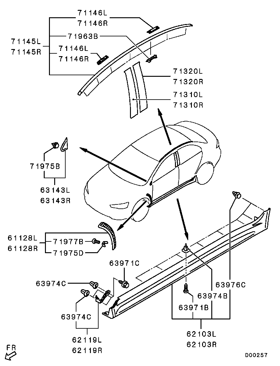 Side Garnish Moulding