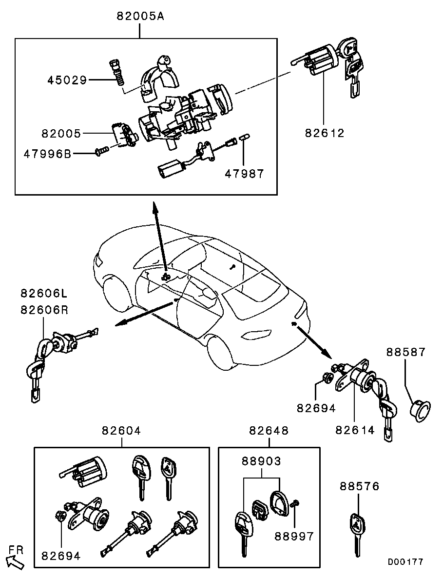 Lock Cylinder & Key