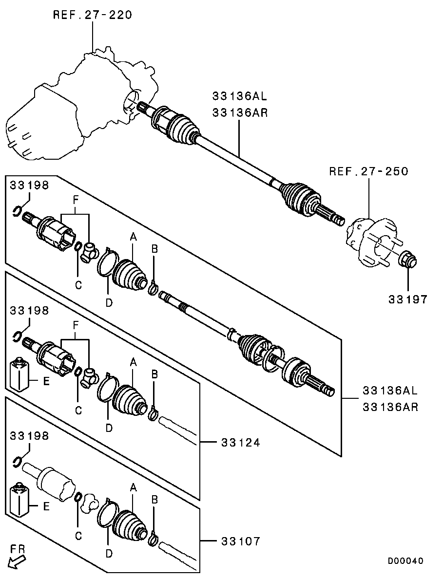 Rear Axle Drive Shaft