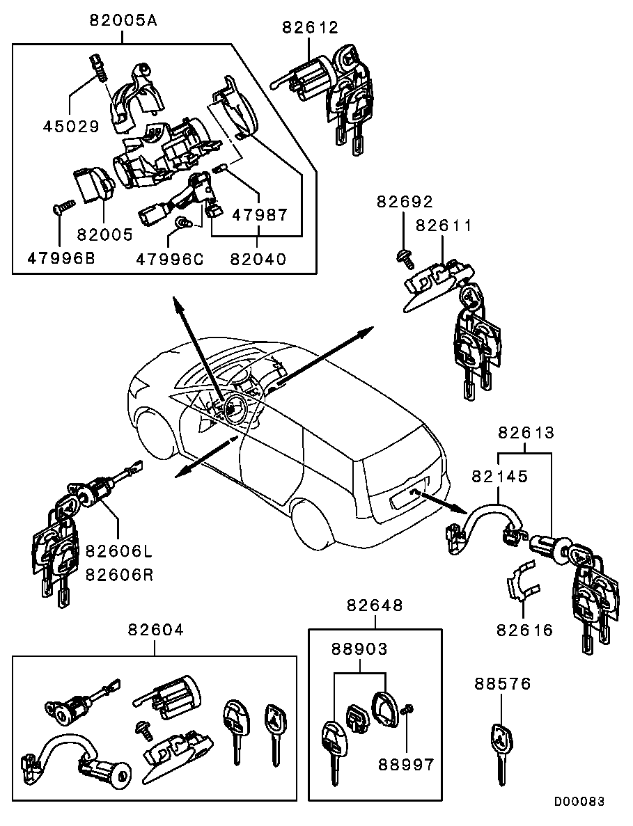 Lock Cylinder & Key