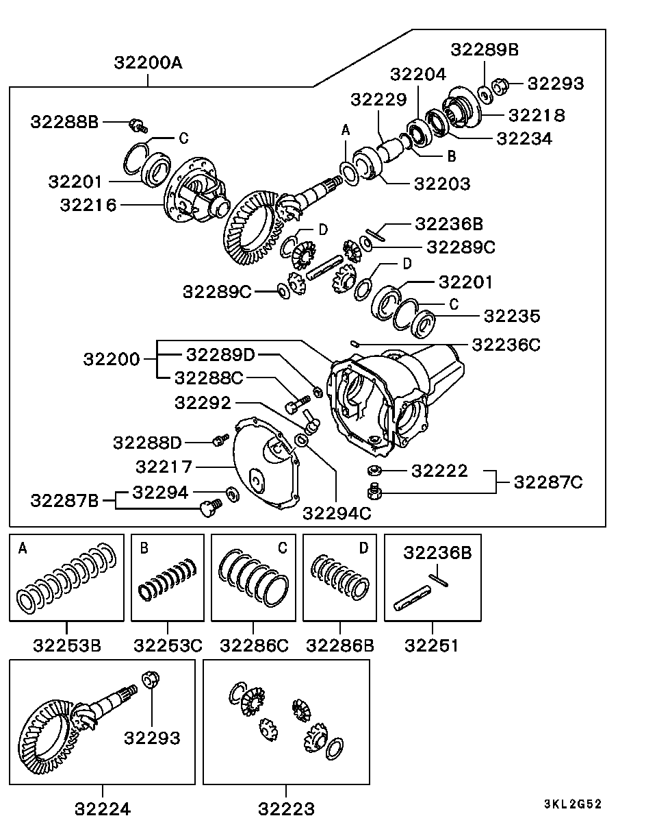 Front Axle Differential