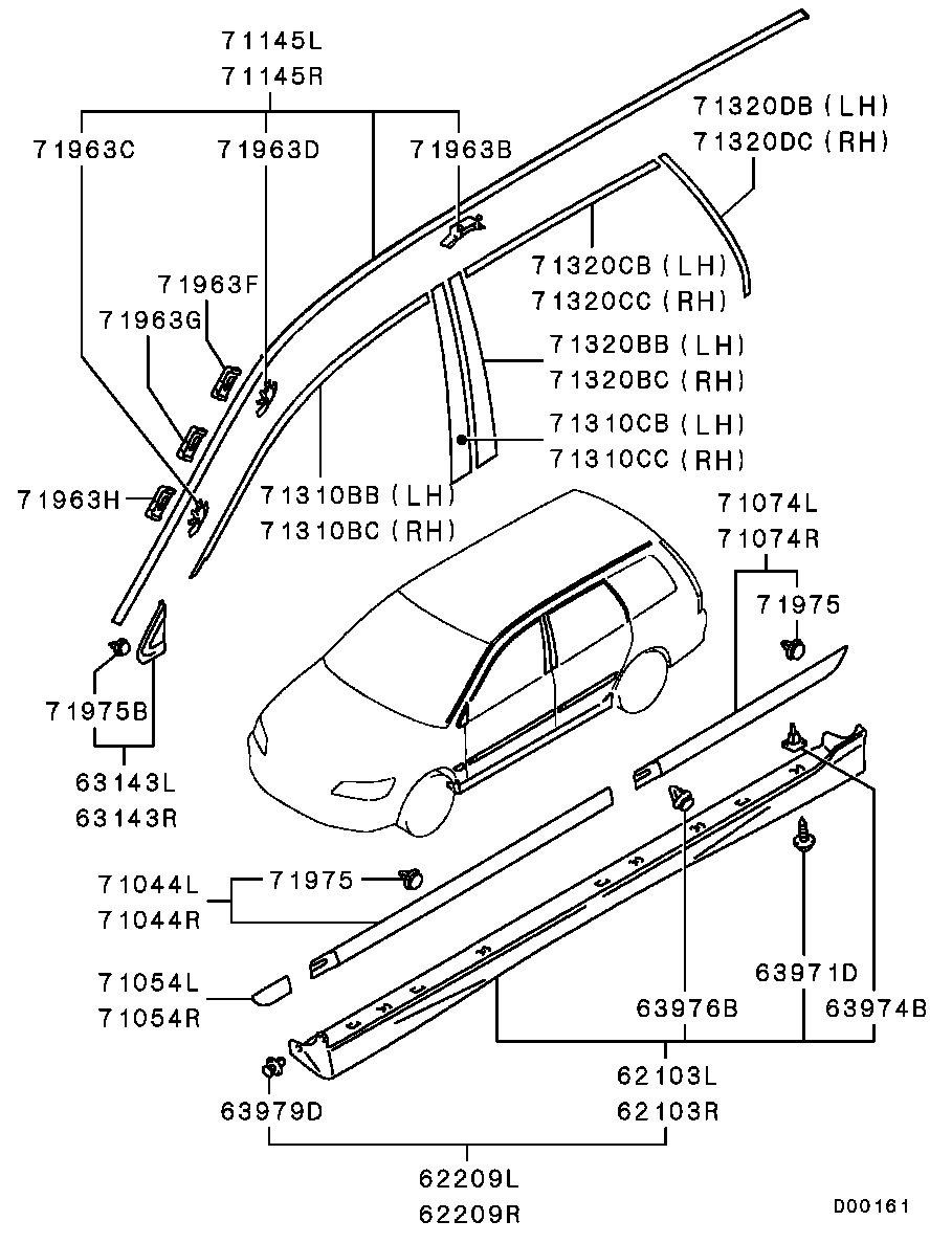 Side Garnish Moulding