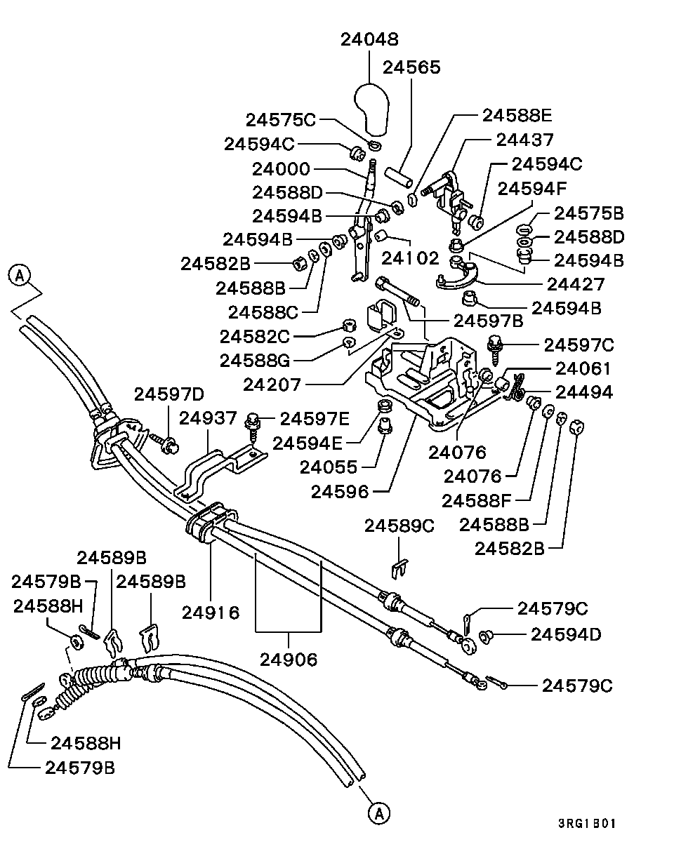 M/T Floor Shift Linkage