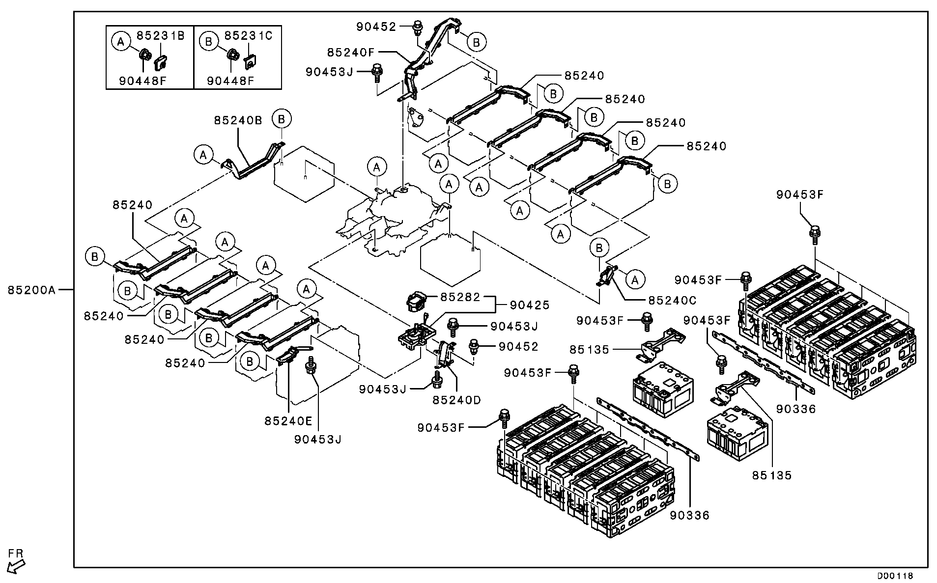 Paquete de baterías para vehículos eléctricos