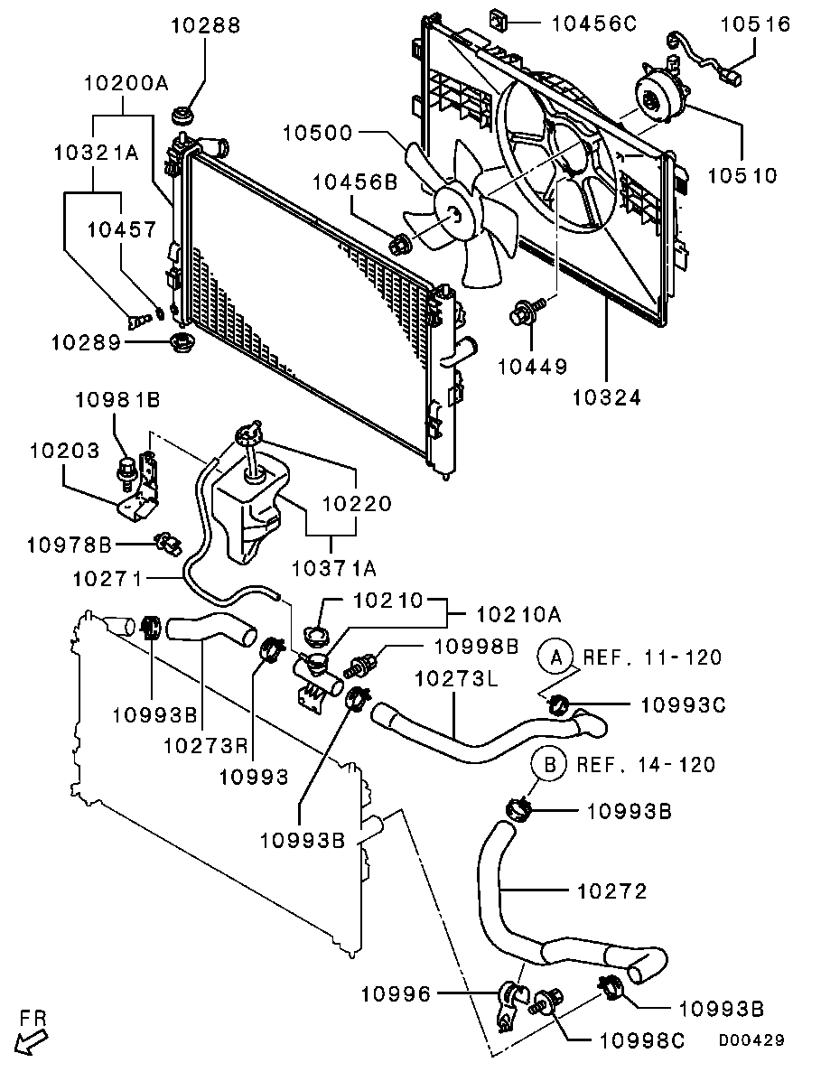 Radiator Hose Condenser Tank