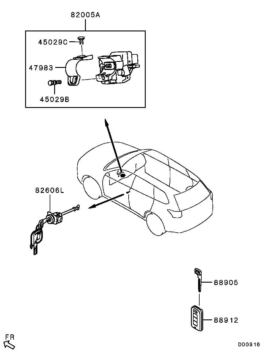 Lock Cylinder & Key