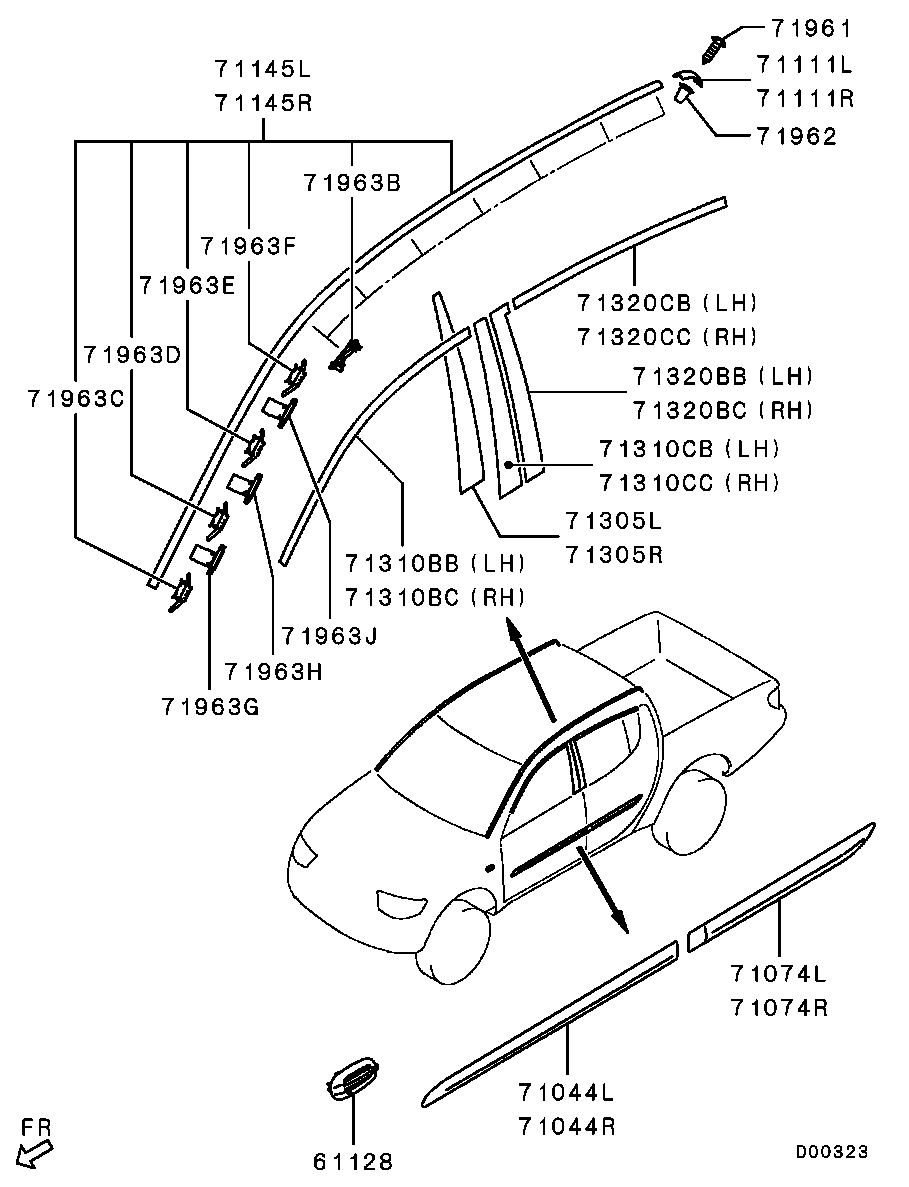 Side Garnish Moulding