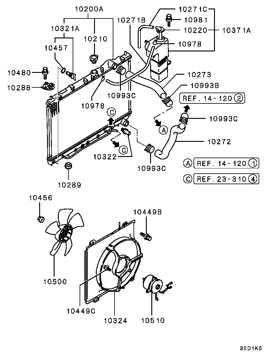 Radiator Hose Condenser Tank