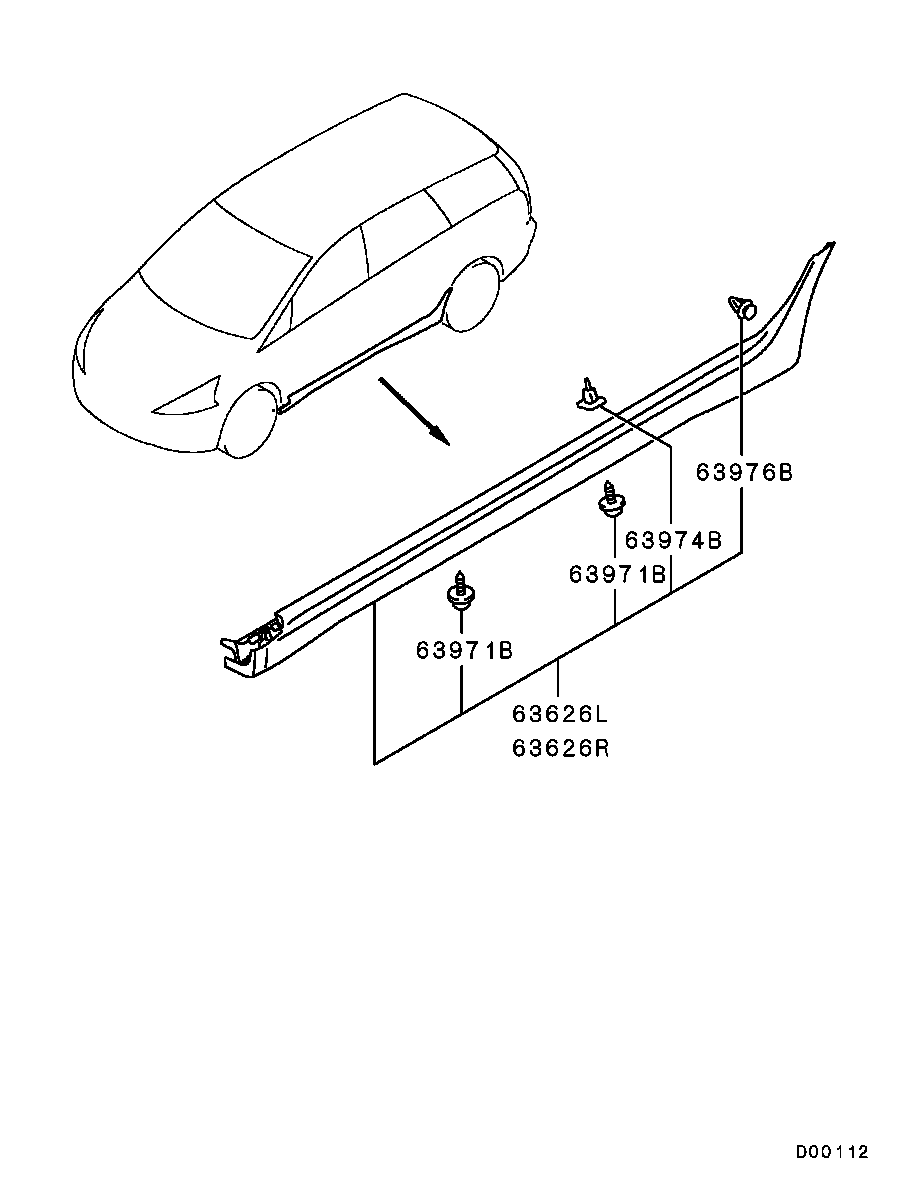 Side Garnish Moulding