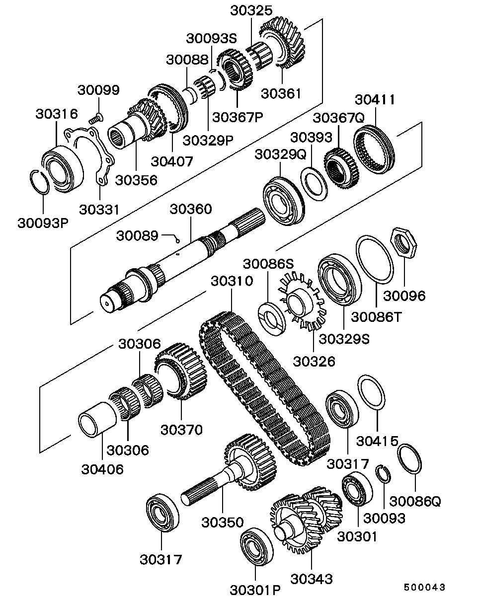 Transfer Gear